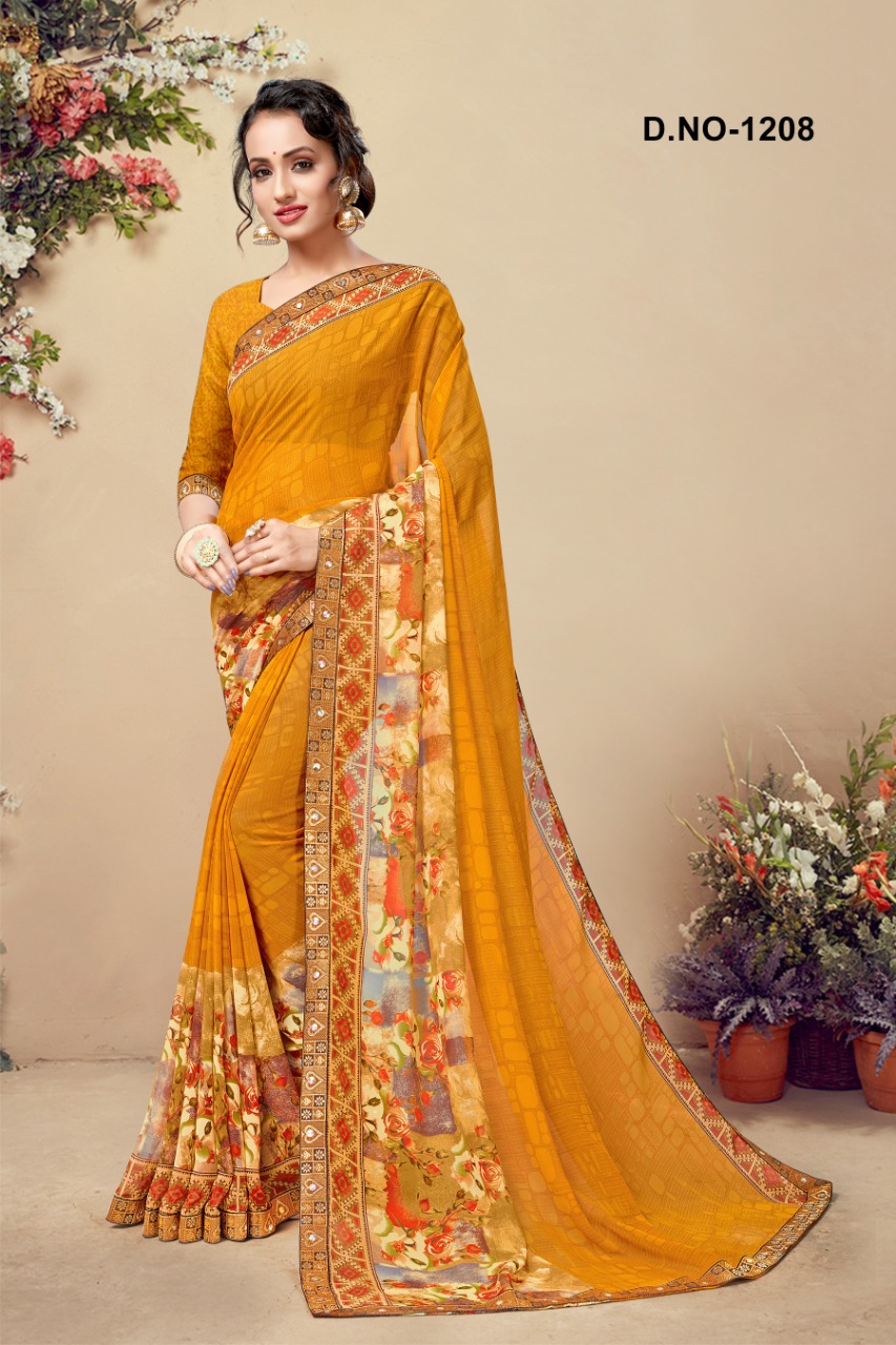 Kodas Present Shadow Running Wear Saree Collection