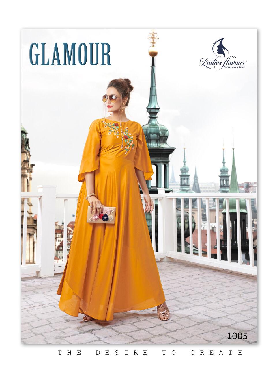 Ladies Flavour Diss Miss Party Wear Kurtis With Inner Kurtis Collection.