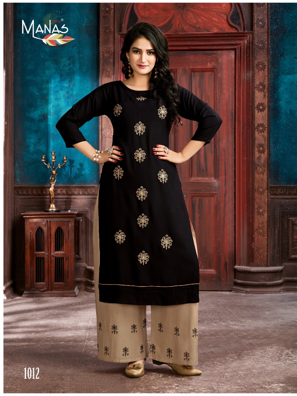 Manas Present Anishka Vol 3 Designers Festival Wear Kurtis And Plazzo Collection.