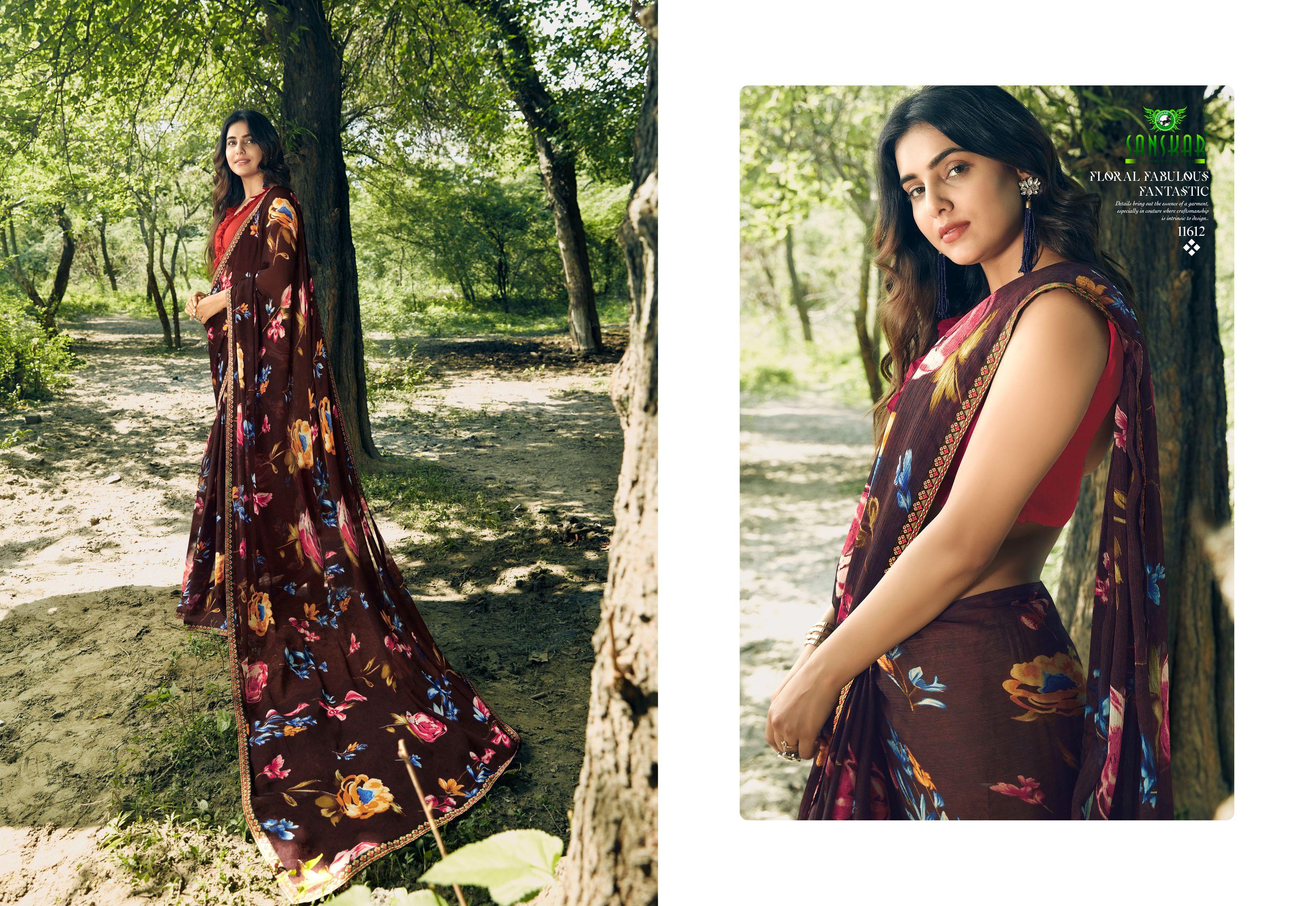 Sanskar By Gulabo Casual Wear Printed Saree Collection