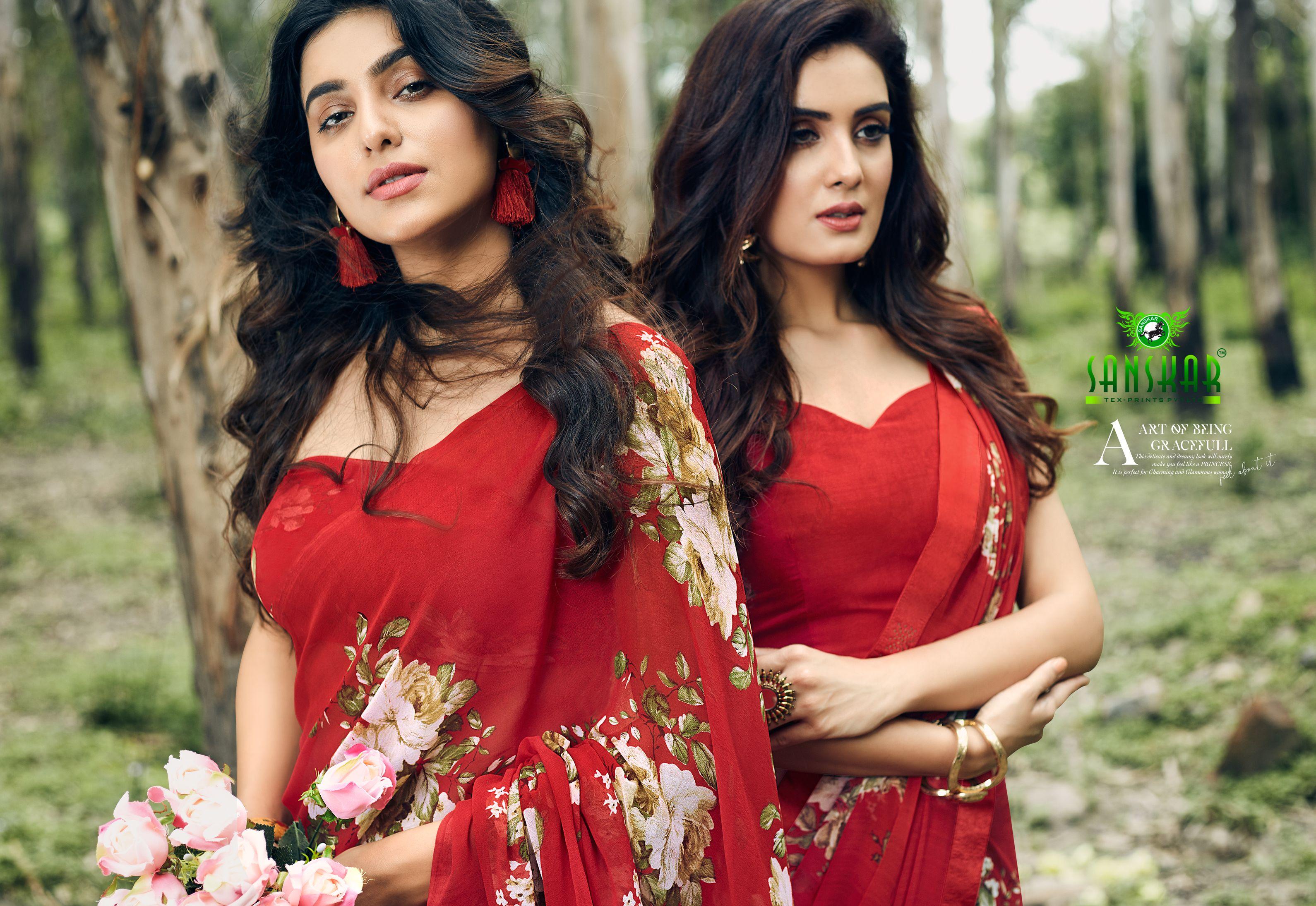 Sanskar By Gulabo Casual Wear Printed Saree Collection