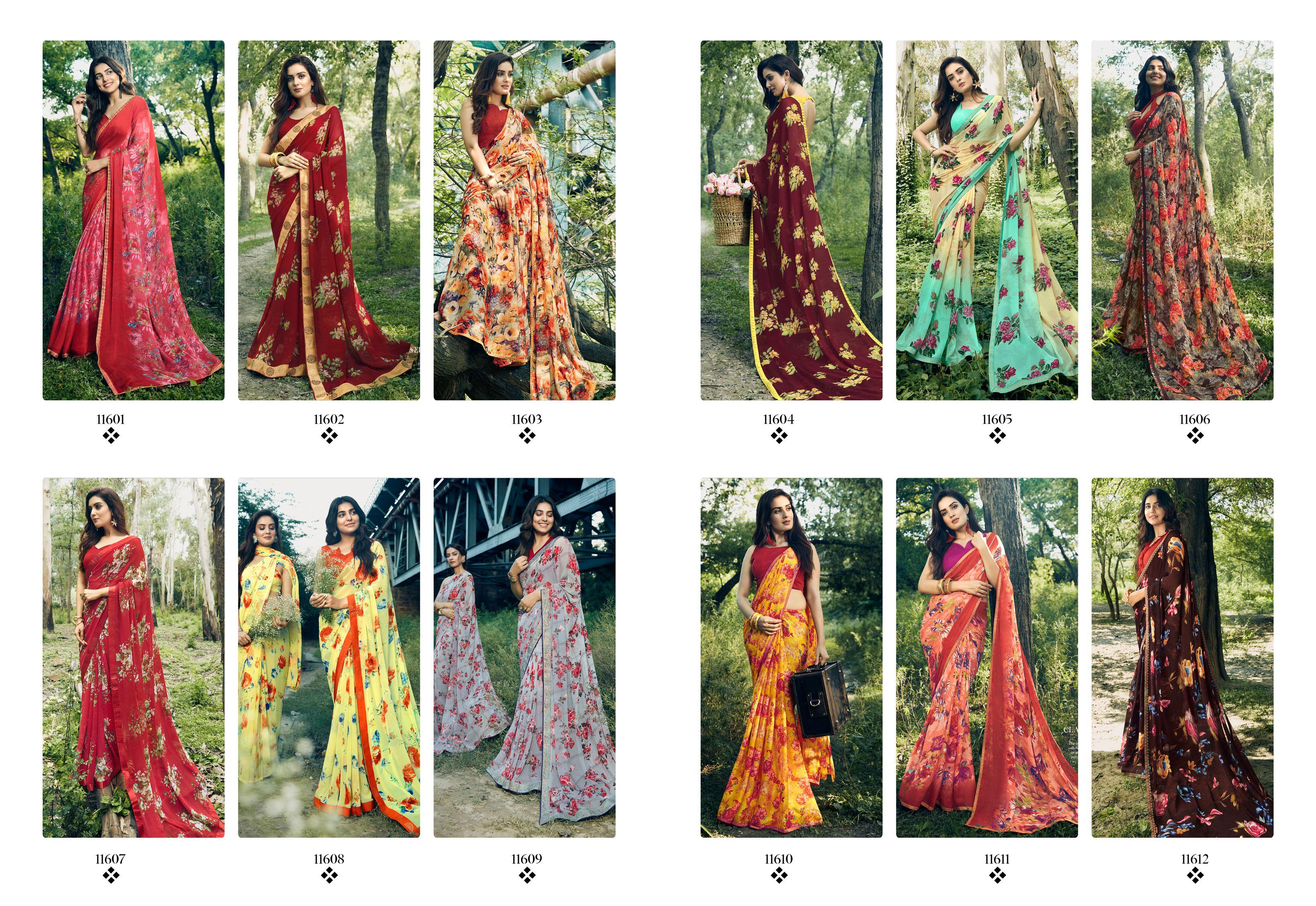 Sanskar By Gulabo Casual Wear Printed Saree Collection