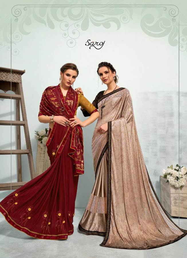 Saroj By Aliya Designer Festive Wear Saree Collection