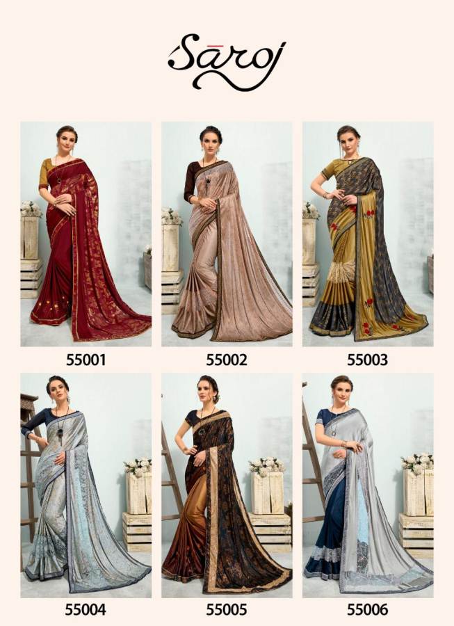 Saroj By Aliya Designer Festive Wear Saree Collection