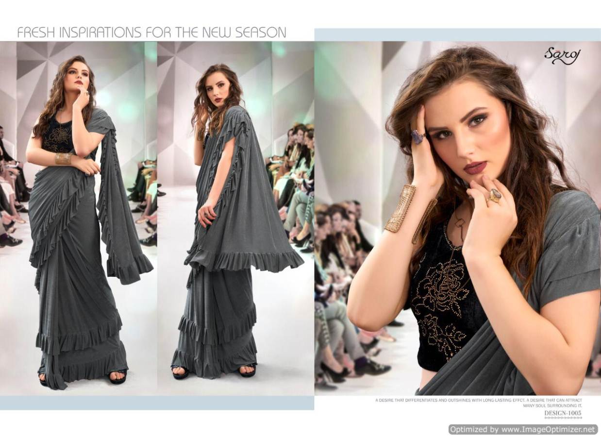 Saroj Present Filmfare Party Wear Saree Collection