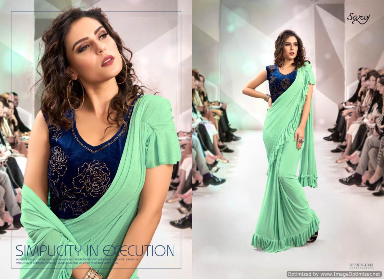 Saroj Present Filmfare Party Wear Saree Collection