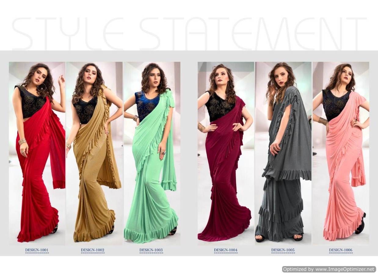 Saroj Present Filmfare Party Wear Saree Collection