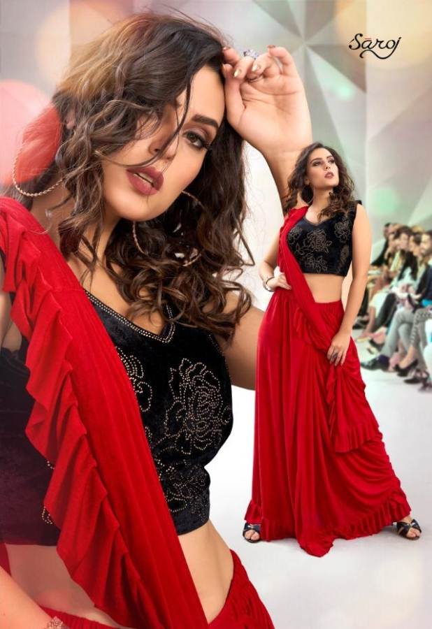 Saroj Present Filmfare Party Wear Saree Collection