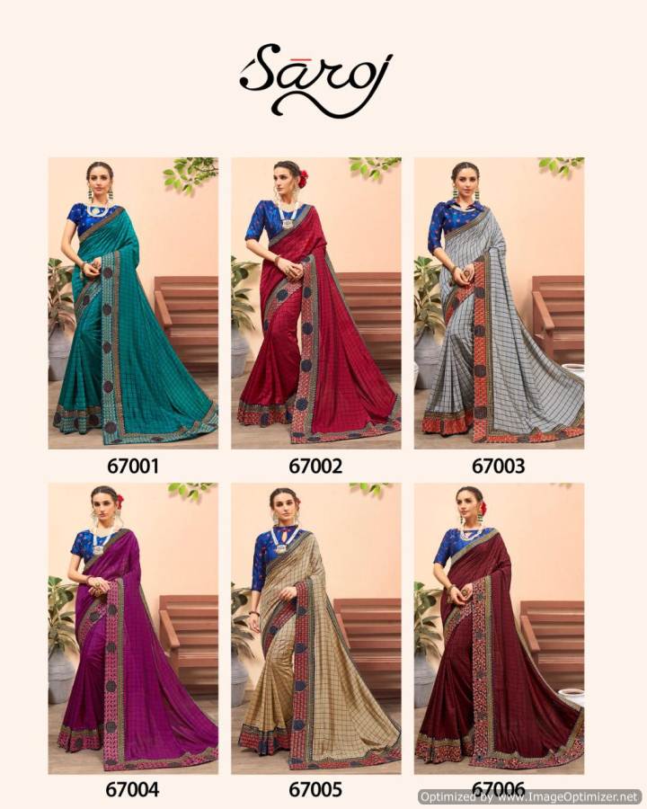 Saroj Present Nakshita Vichitra Silk Heavy Saree Collection
