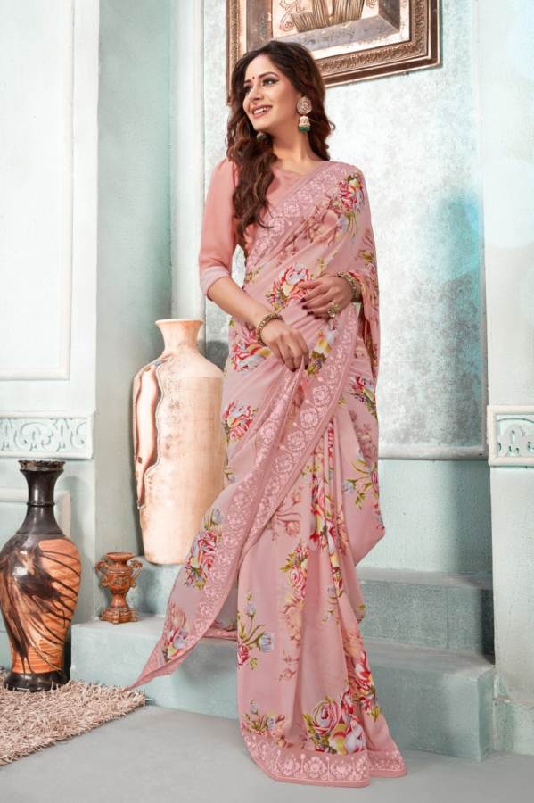 Shangrila Present Kaamini Vol 12 Casual Wear Sarees Collection