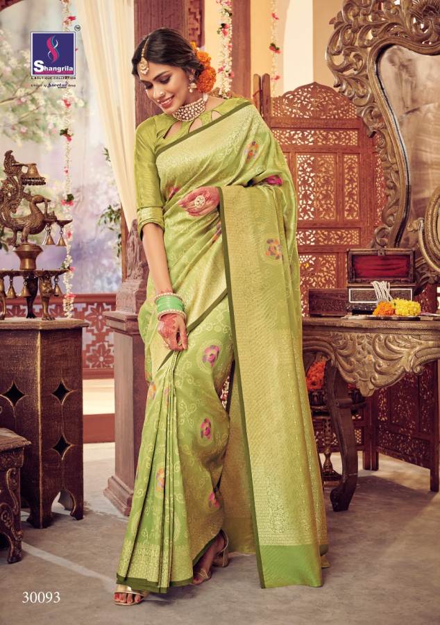 Shangrila By Shamiyana Wedding Wear Saree Collection