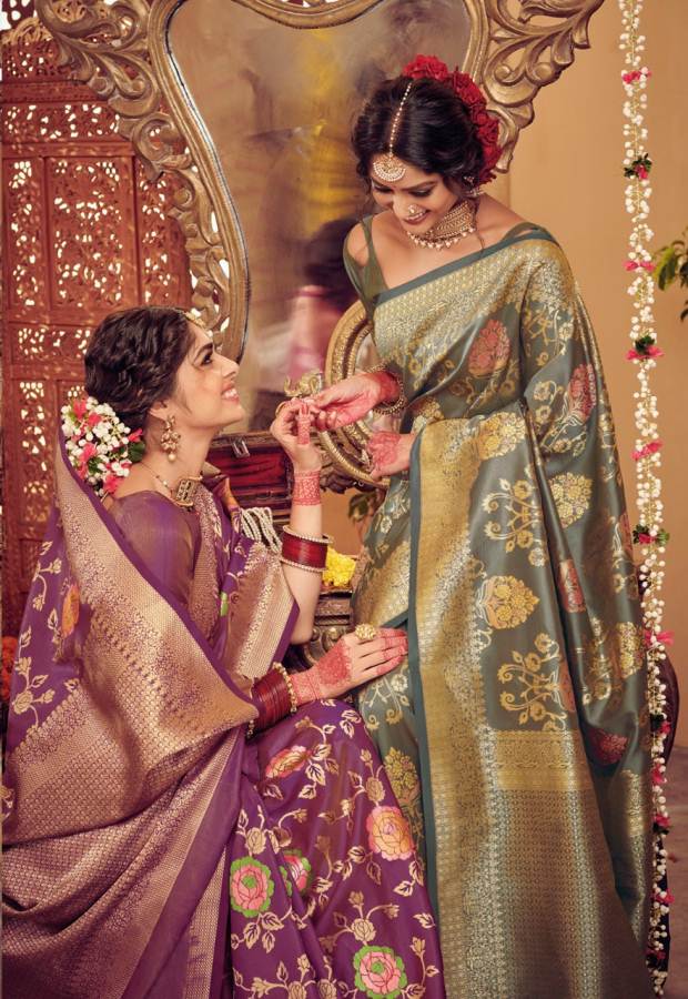Shangrila By Shamiyana Wedding Wear Saree Collection