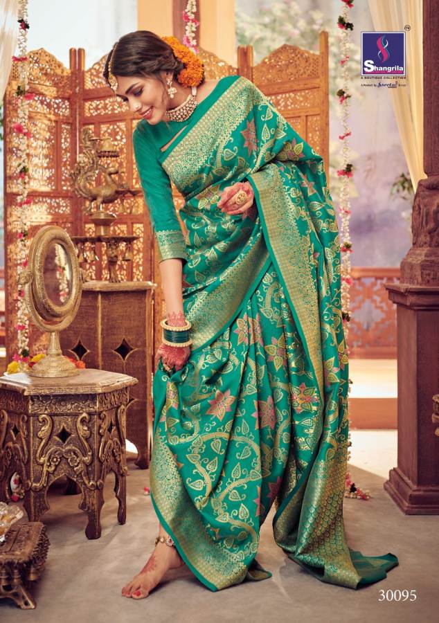 Shangrila By Shamiyana Wedding Wear Saree Collection