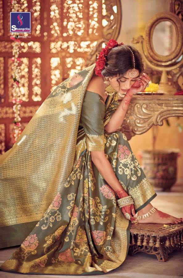 Shangrila By Shamiyana Wedding Wear Saree Collection