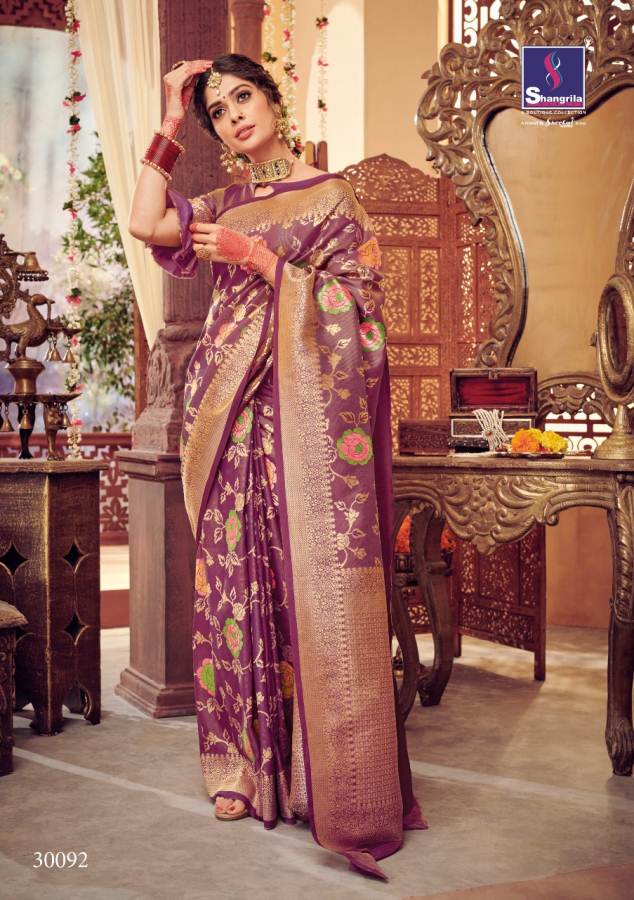 Shangrila By Shamiyana Wedding Wear Saree Collection