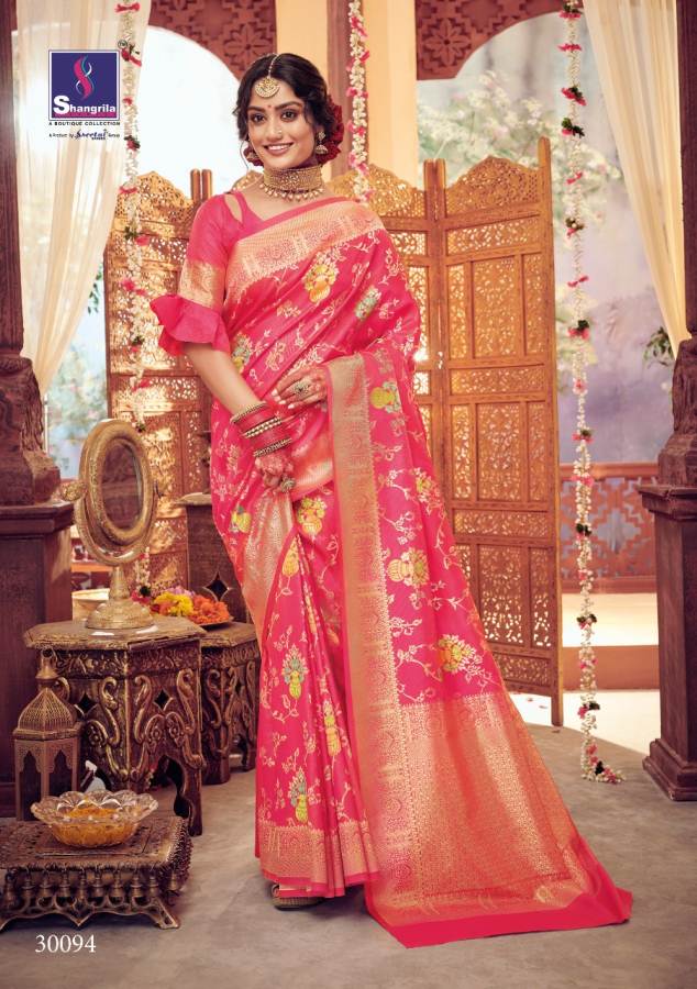 Shangrila By Shamiyana Wedding Wear Saree Collection