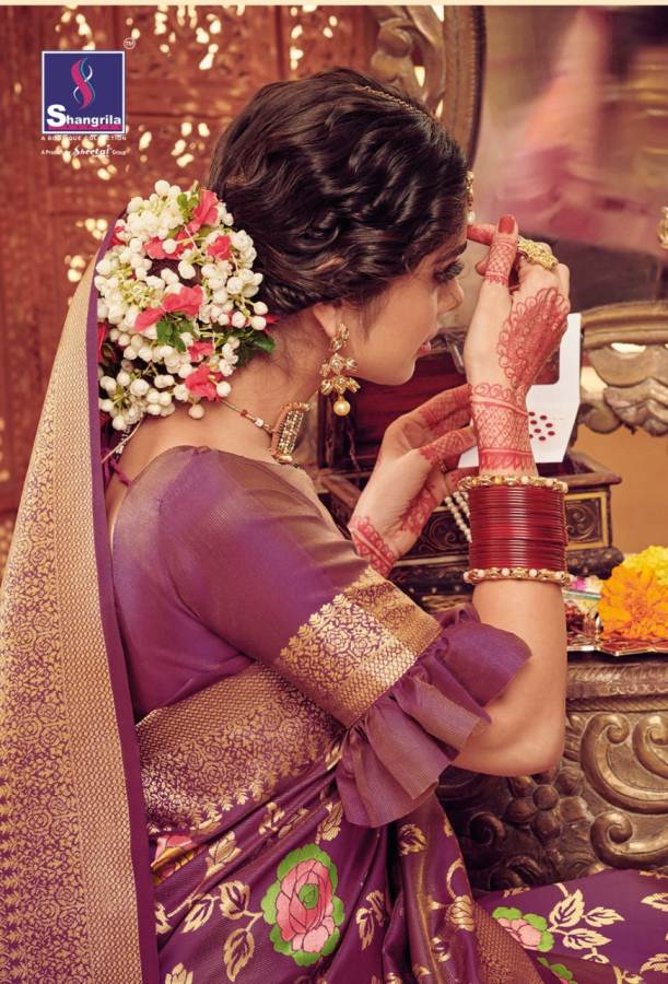 Shangrila By Shamiyana Wedding Wear Saree Collection