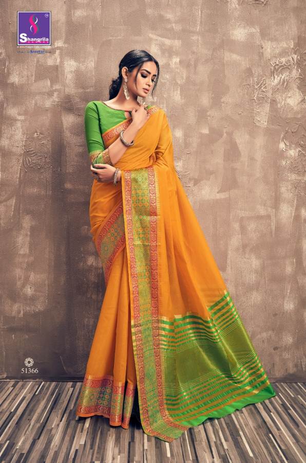 Shangrila By Kalamkari Vol 4 Festival Wear Sarees Collection