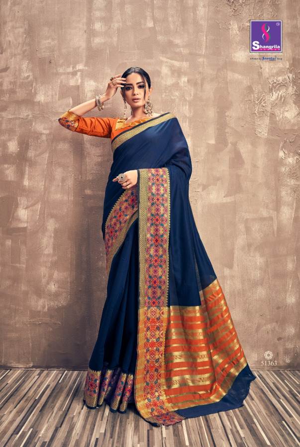 Shangrila By Kalamkari Vol 4 Festival Wear Sarees Collection