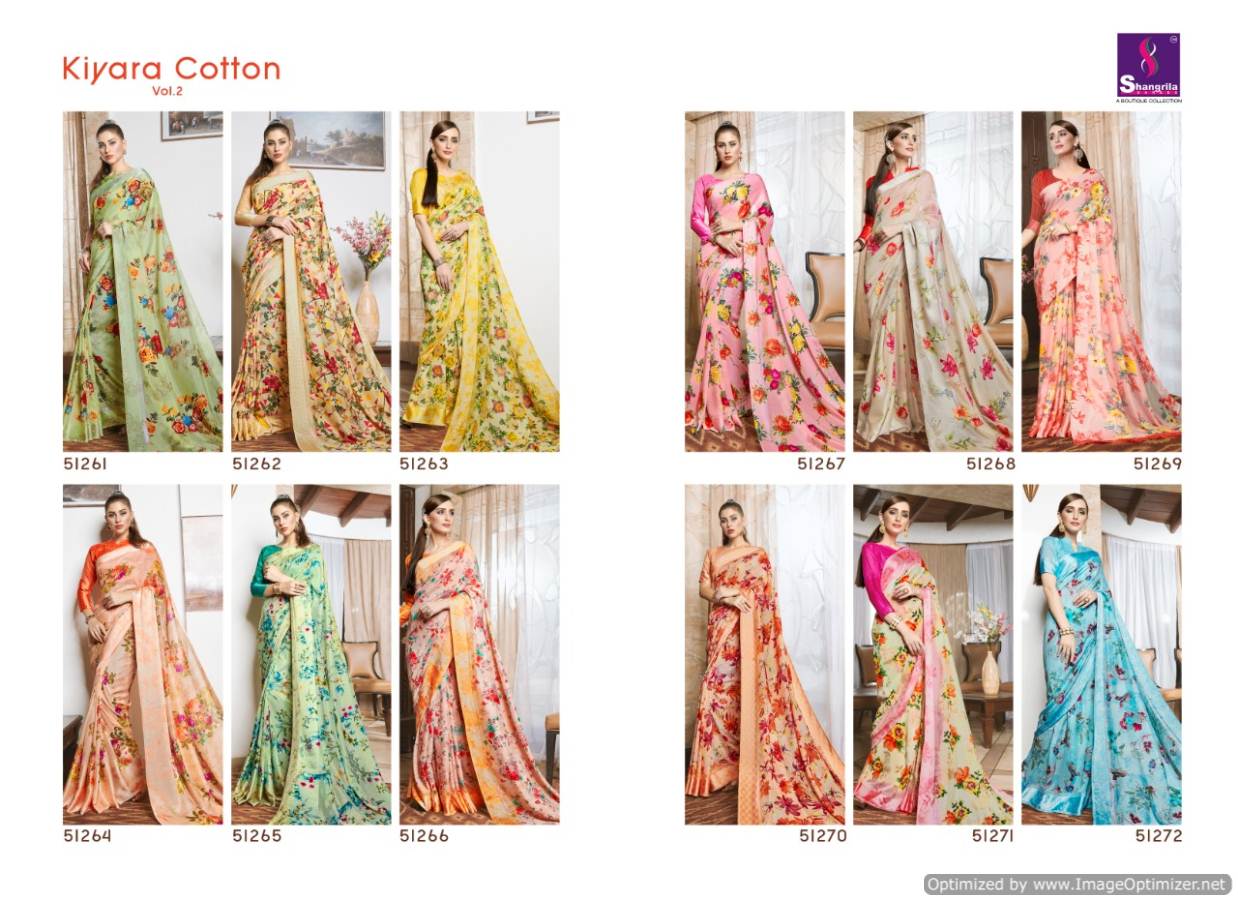Shangrila By Kiyara Cotton Vol 2 Cotton Rich Collection Of Linen Cotton Saree