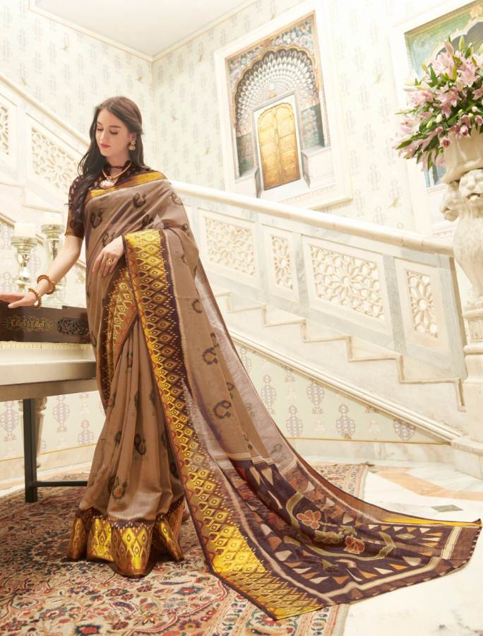 Shangrila By Saloni Linen Rich Collection Of Linen Sarees Catalogue