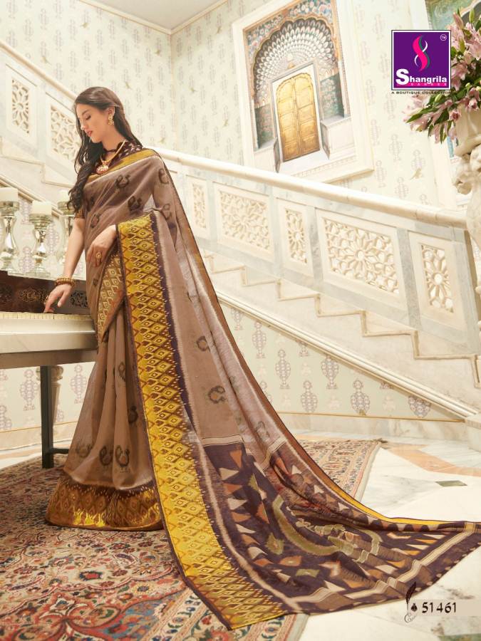 Shangrila By Saloni Linen Rich Collection Of Linen Sarees Catalogue