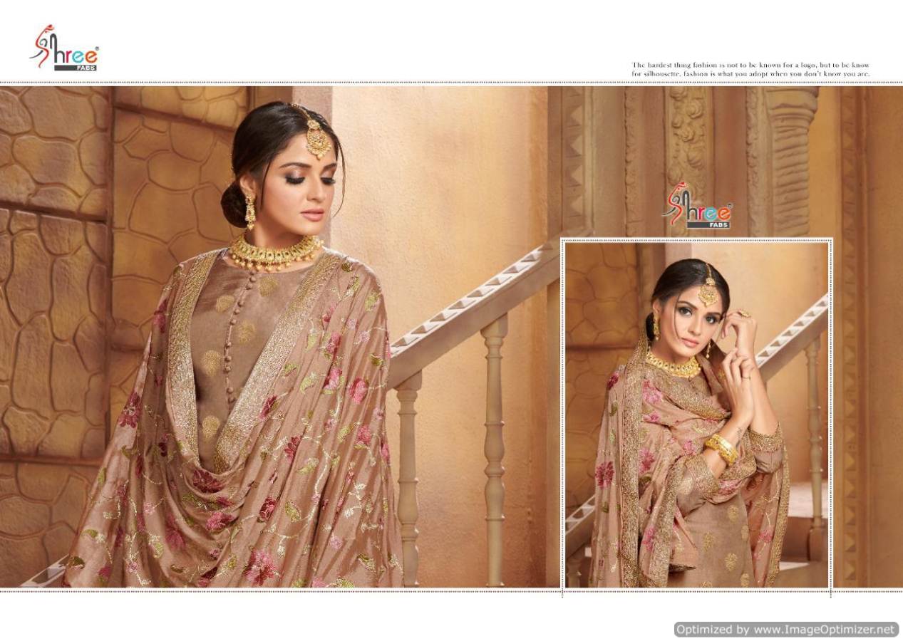 Shree Present Najakat Festival Wear Designer Dress Material Collection