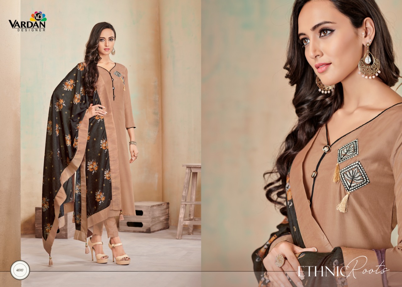 Vardan Designer Kanishka Vol 1 Fesival Wear Kurtis, Bottom And Dupatta Collection.