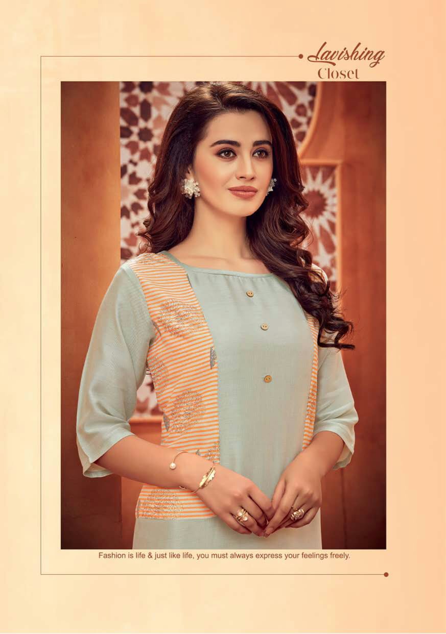 Wanna By Zoya Vol 5 Running Wear Printed Rayon Kurtis Catalogue.