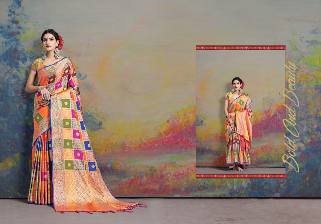 Ynf Paresent Vamana Silk Festival Wear Sarees Collection.