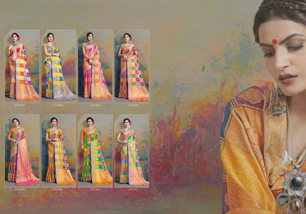 Ynf Paresent Vamana Silk Festival Wear Sarees Collection.
