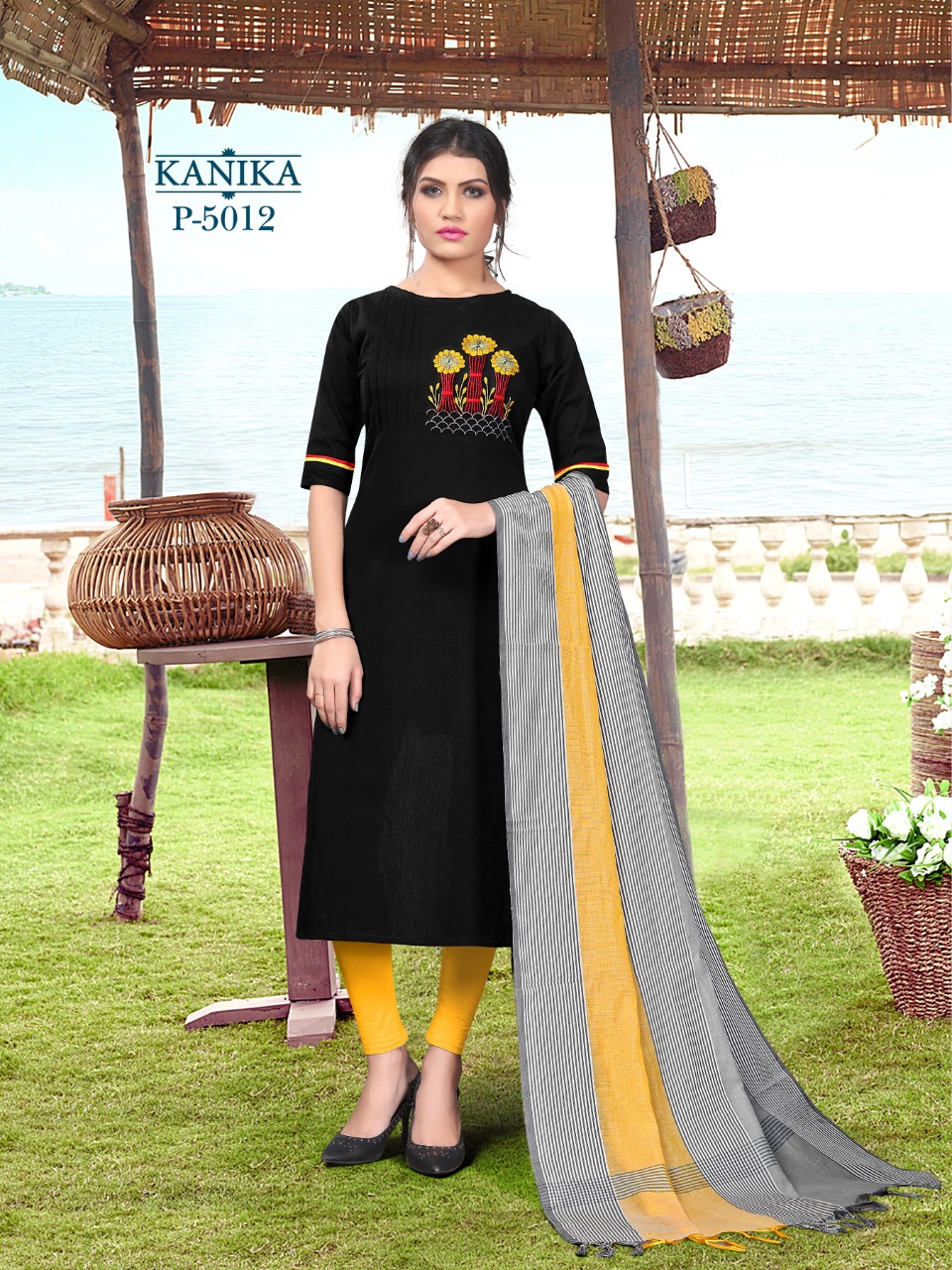Kanika Present Rangoon Vol 2 Kurtis With Dupatta Collection.