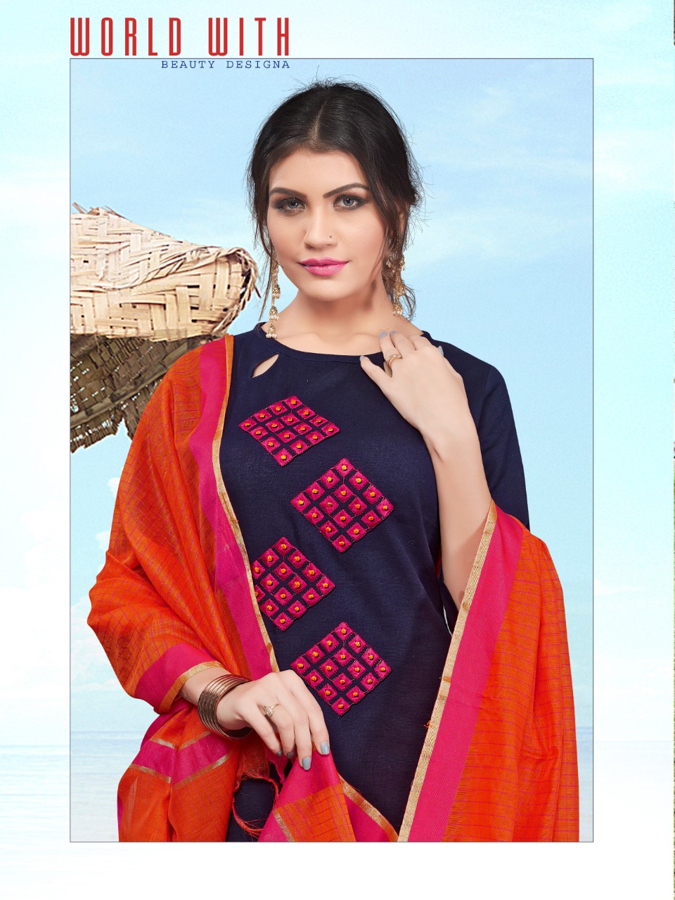 Kanika Present Rangoon Vol 2 Kurtis With Dupatta Collection.