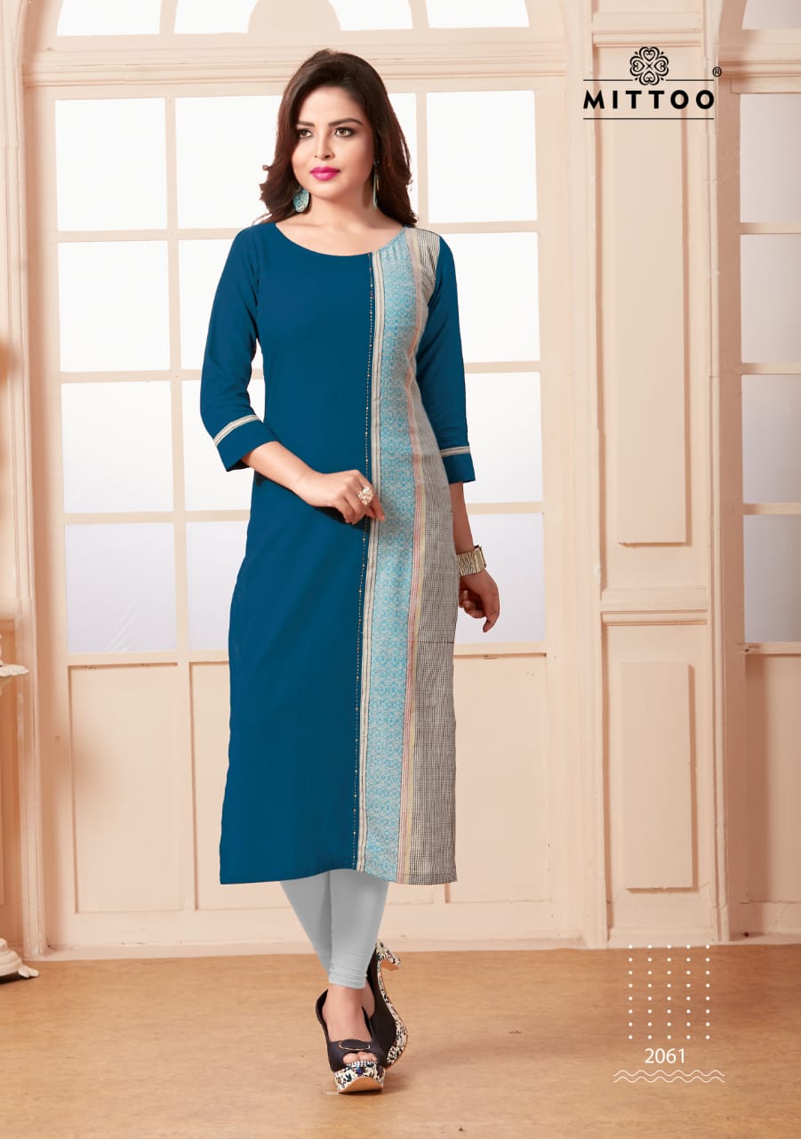 Mittoo Present Priyal Vol 8 Casual Wear Kurtis Collection