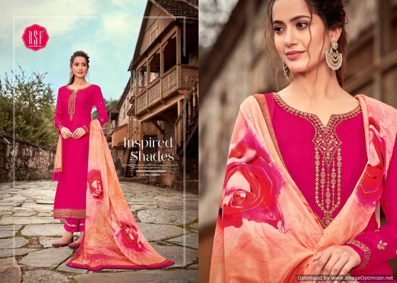 Rsf Gulal Vol 2 Designer Salwar Suits With Designer Dupatta Catalogue