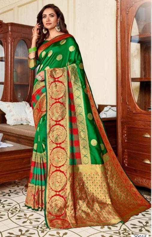 Saroj By Shivanjali  Vol 3 Weaving Silk Designer Saree Catalogue