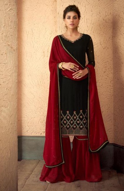Deepsy By Kalina Real Georgette Designer Salwar Suits