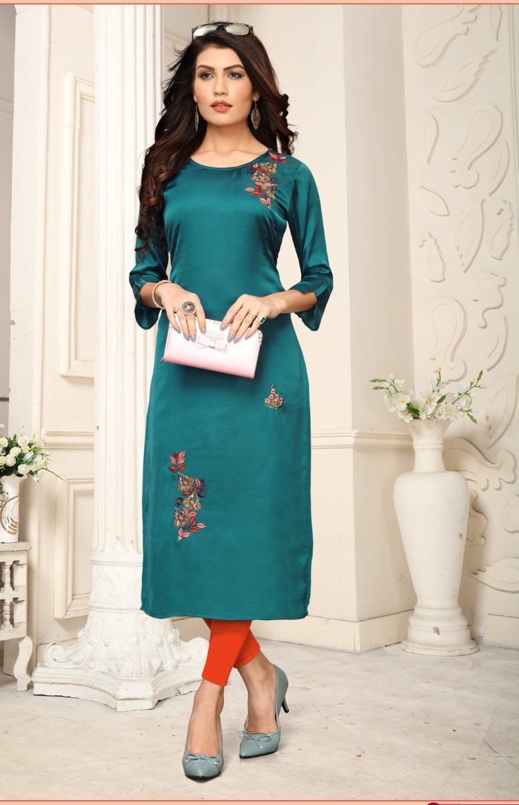 Banwery Present Blush Casual Wear Designer Kurtis Catalogue