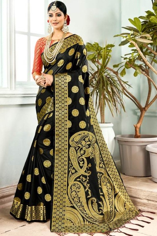 Ynf Present Keshvi Silk Banarasi Art Silk Sarees Collection