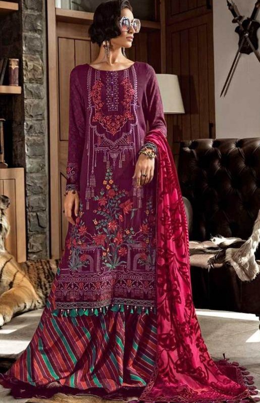 Deepsy By Maria B Linen Nx Pakistani Suits Collection
