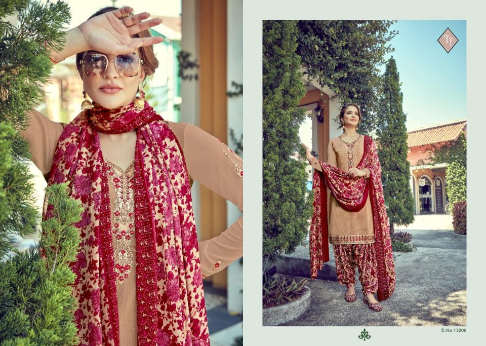 Tanishk Presents  Royal Silk 10 Heavy Designer Salwar Suits
