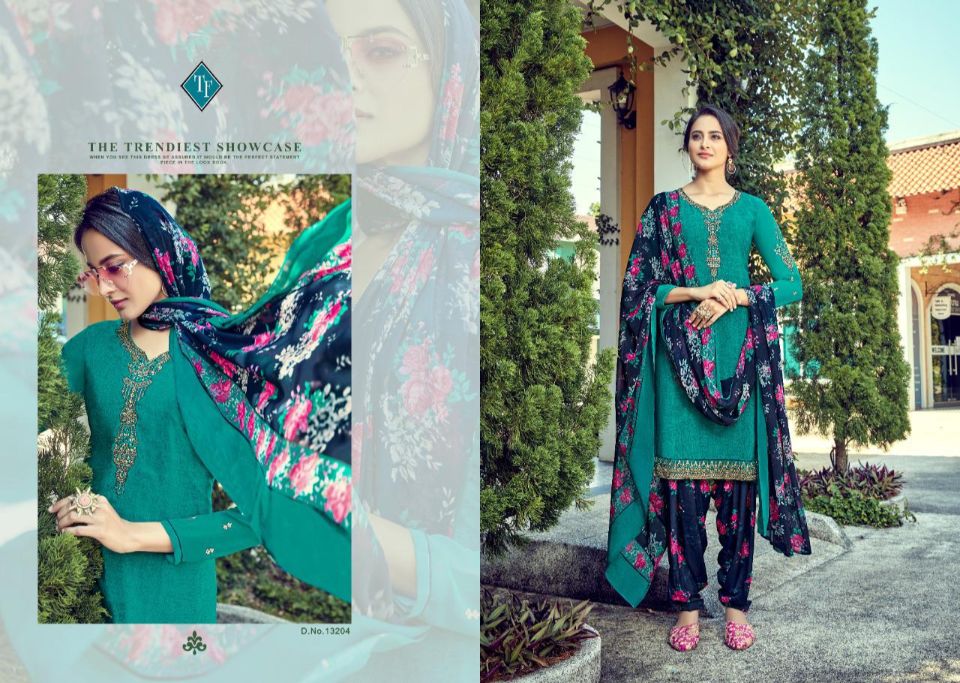 Tanishk Presents  Royal Silk 10 Heavy Designer Salwar Suits
