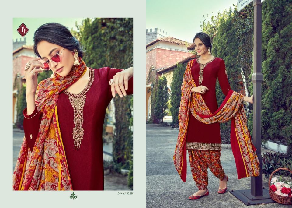 Tanishk Presents  Royal Silk 10 Heavy Designer Salwar Suits