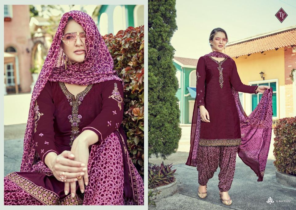 Tanishk Presents  Royal Silk 10 Heavy Designer Salwar Suits