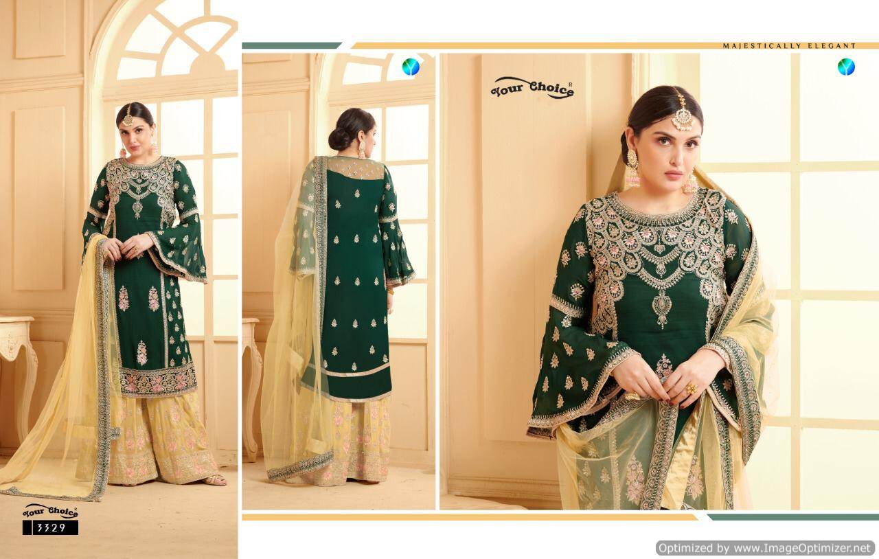Y.c Presents Sarara Vol 12 Designer Embroidered Salwar Suits Catalogue
