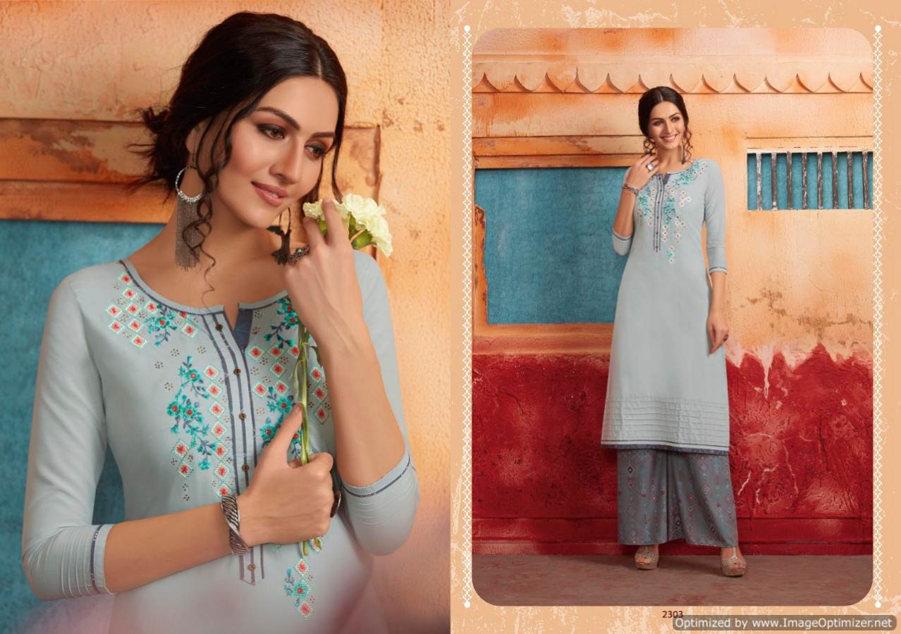 Rangoon Presents First Look Straight Kurtis Catalogue