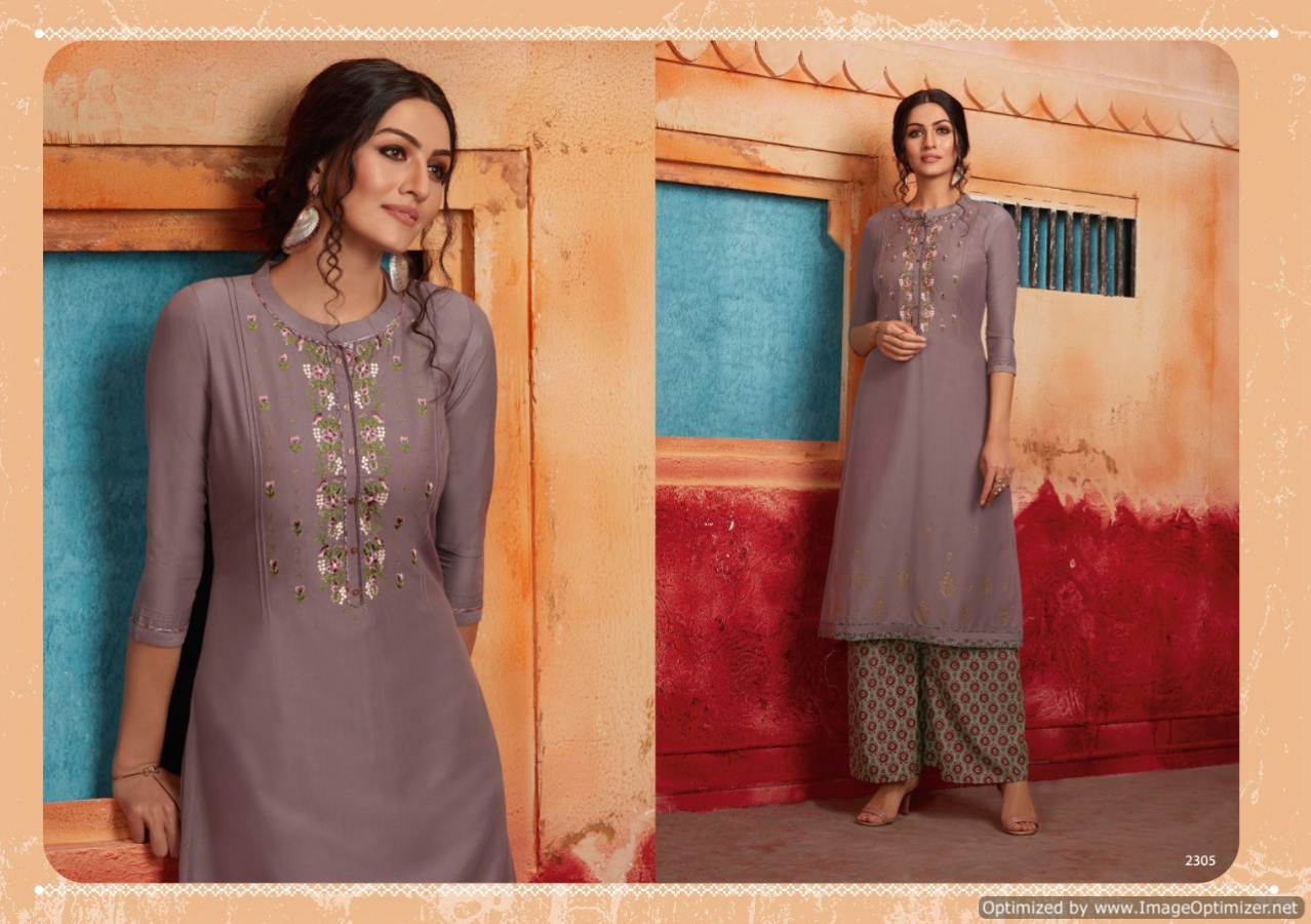 Rangoon Presents First Look Straight Kurtis Catalogue