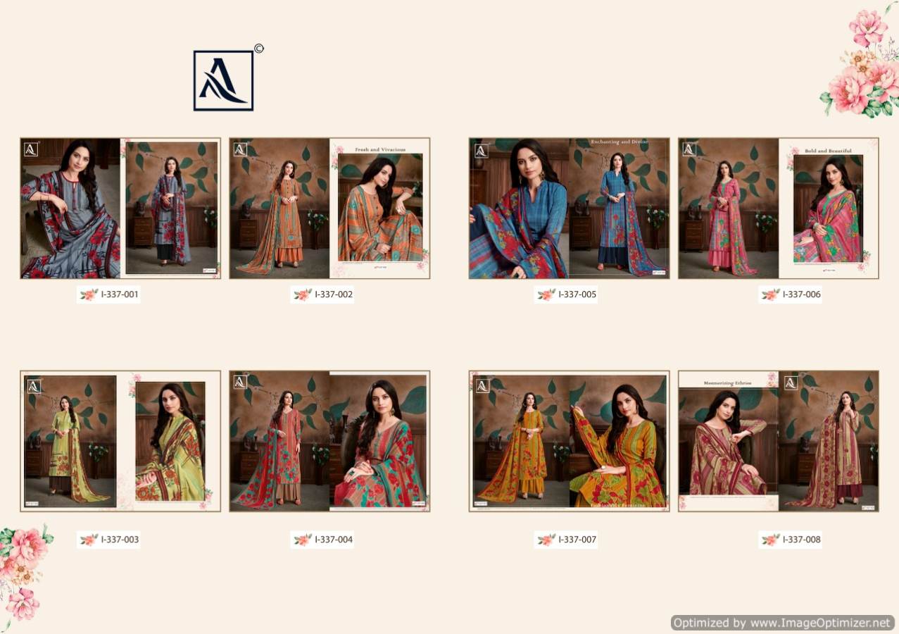 Alok By Manjula Vol 3 Pure Pashmina Designer Dress Material Catalogue
