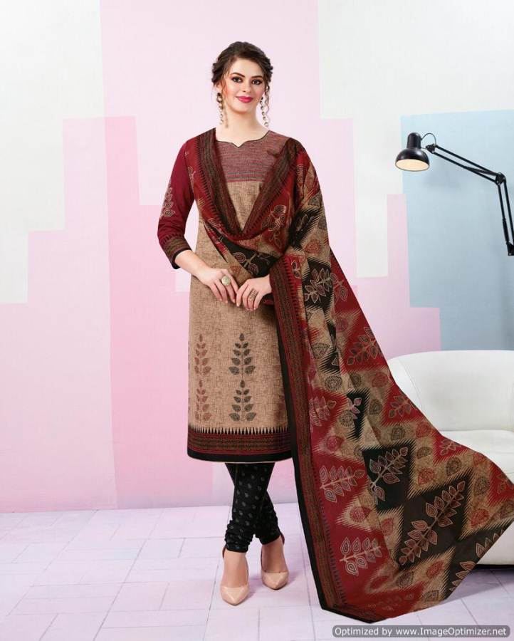 Balaji Present Kumkum Vol 21 Heavy Printed Cotton Dress Material