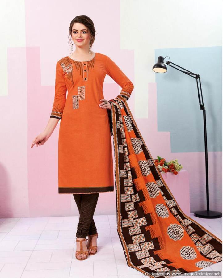 Balaji Present Kumkum Vol 21 Heavy Printed Cotton Dress Material